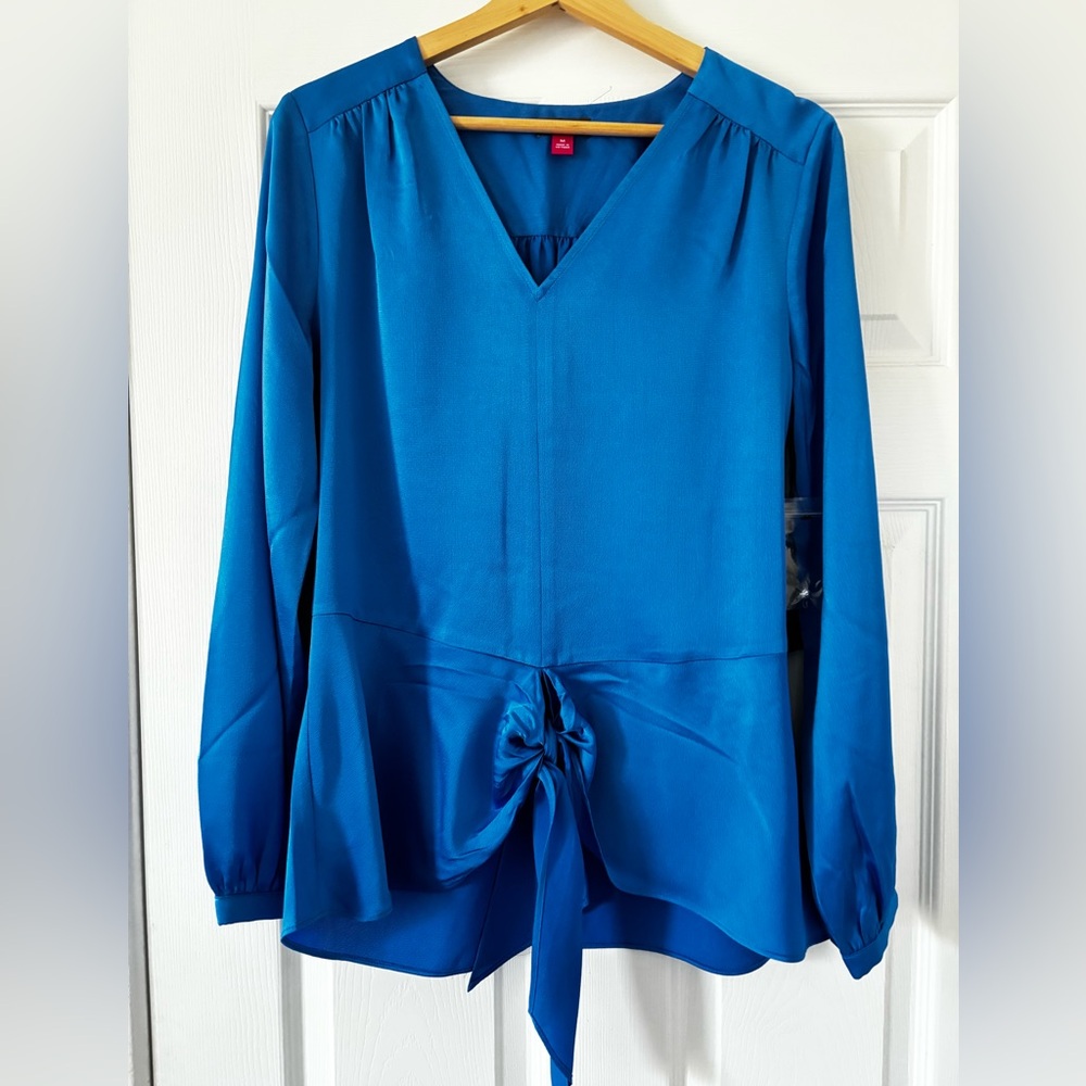 NWT Vince Camuto Metro Blue Blouse